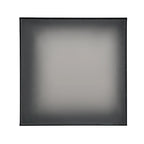 Table basse carrée avec lumières LED et plateau en verre