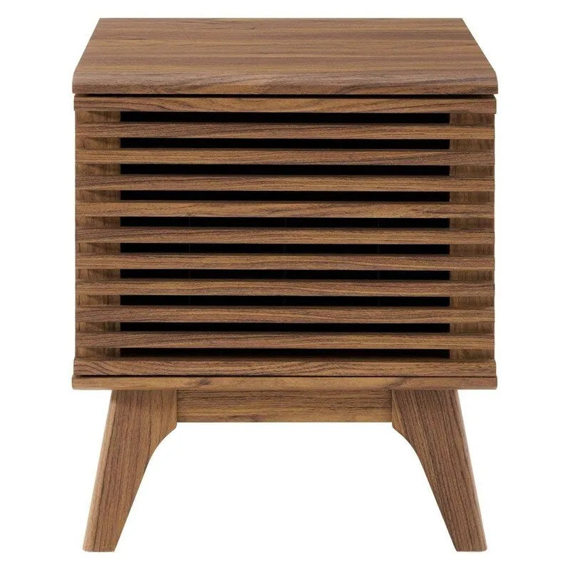 Présentoir de disques vinyles avec meuble de rangement – 47 x 44,5 x 56 cm (L x l x H)