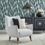 Fauteuil d'appoint dossier incurvé