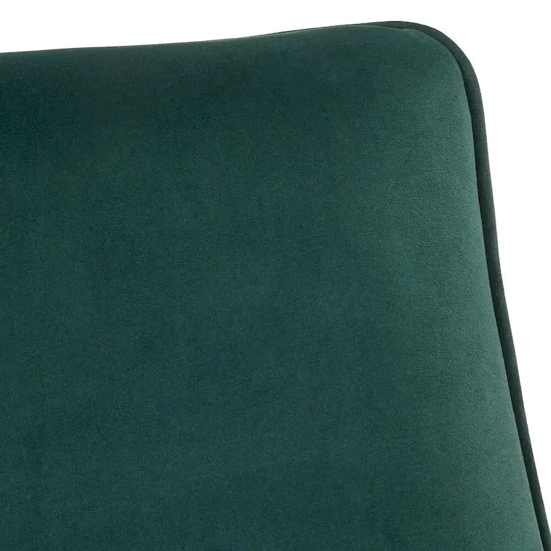 Fauteuil d'appoint dossier incurvé