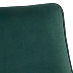 Fauteuil d'appoint dossier incurvé