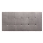 Pouffe en velours surdimensionné avec clous décoratifs