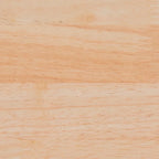 Lit plateforme sculpté en nid d'abeille – Bois naturel, taille Queen/King