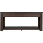 Console avec 4 tiroirs et une étagère inférieure