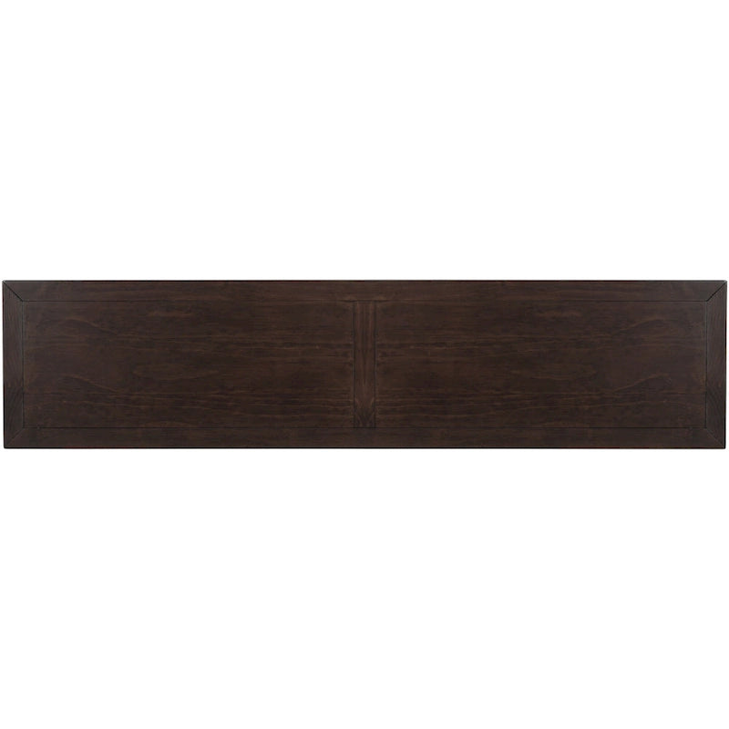 Console avec 4 tiroirs et une étagère inférieure