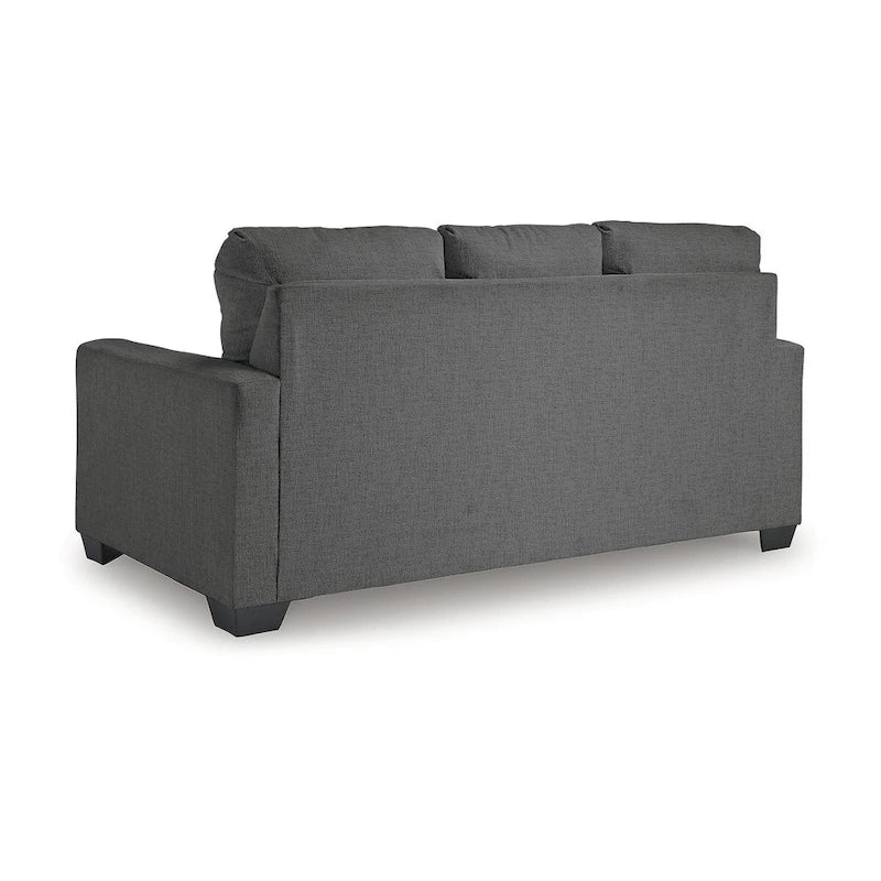 Canapé-lit double avec matelas en mousse à mémoire de forme – Étain